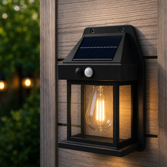 Solar Wandlamp met Sensor – Set van 4