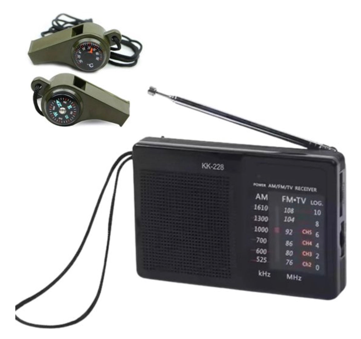 Draagbare Mini Noodradio FM/AM