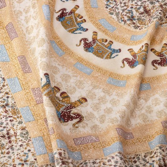 Bohemian Wandkleed Olifanten Mandala XL