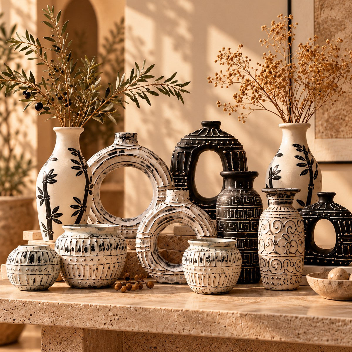 Keramische vazen & Decoratieve potten