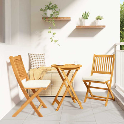 Bistro Tuinset Acaciahout 3-Delig met Tafel