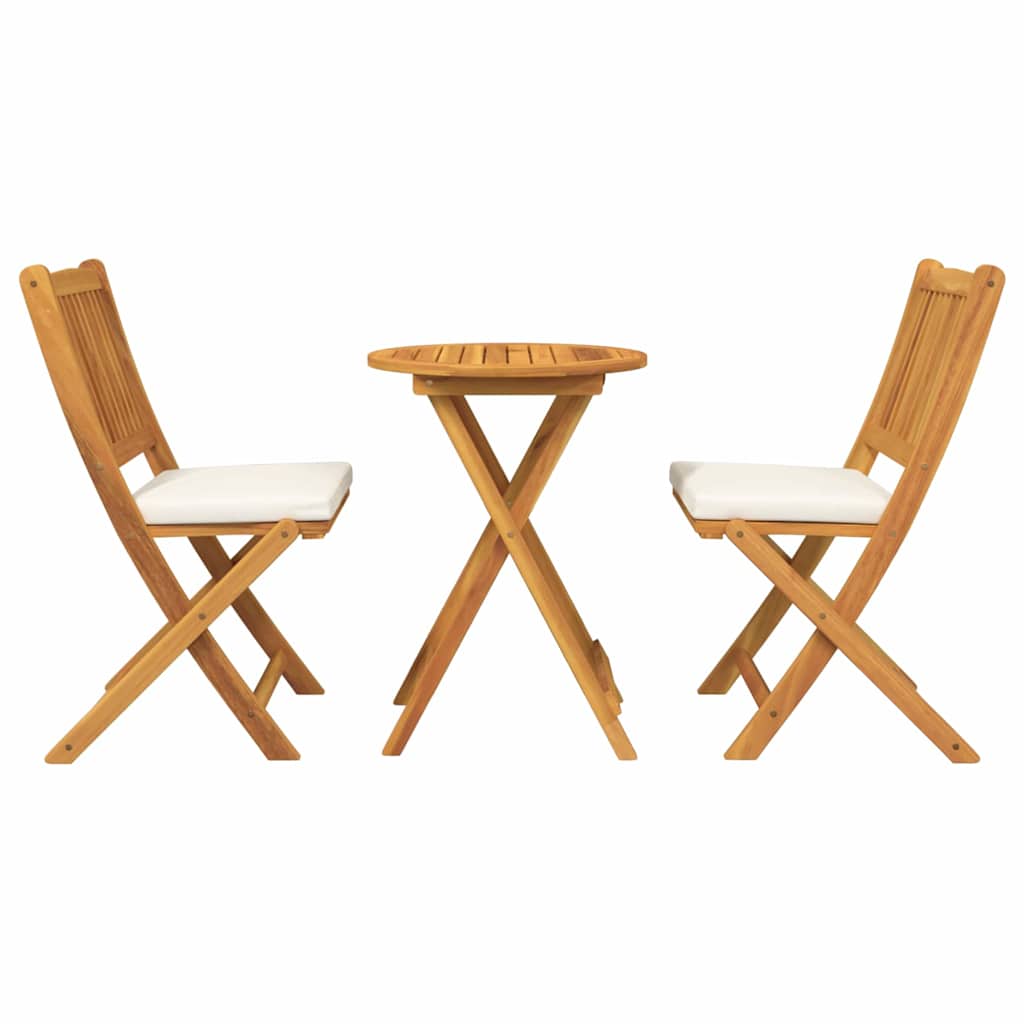 Bistro Tuinset Acaciahout 3-Delig met Tafel