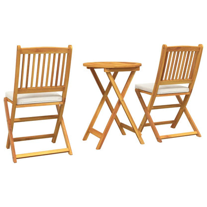 Bistro Tuinset Acaciahout 3-Delig met Tafel