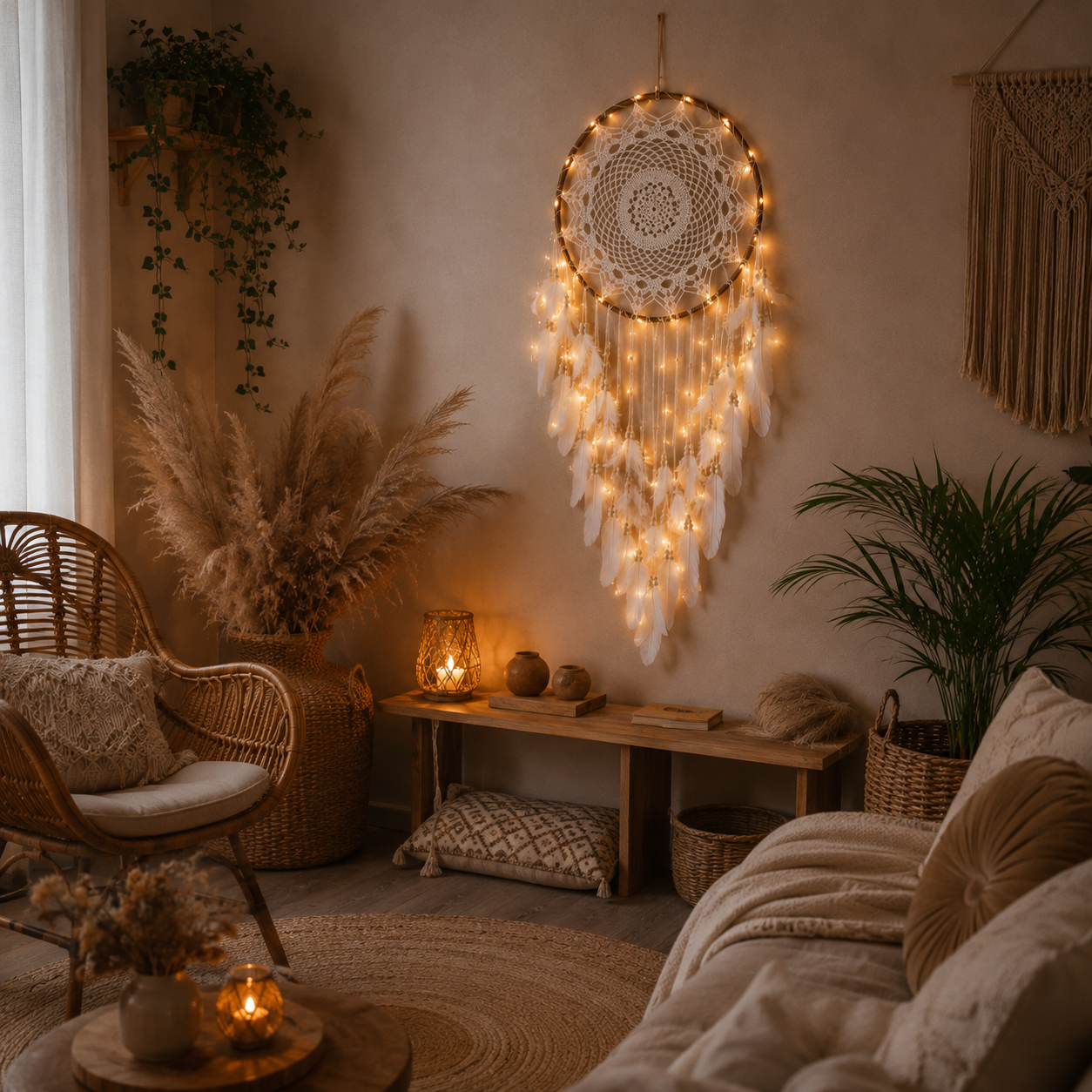 XXL Bohemian Wanddecoratie