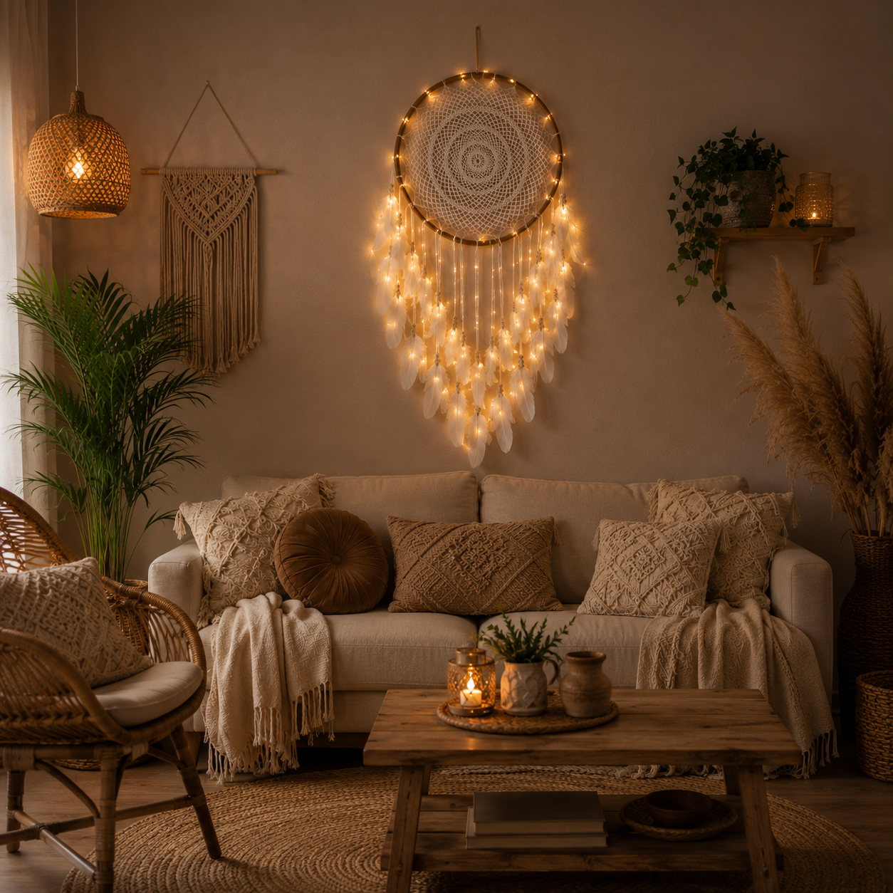 XXL Bohemian Wanddecoratie