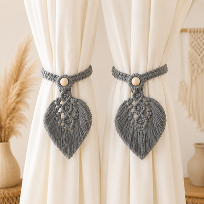 Boho Macramé Gordijnhouders