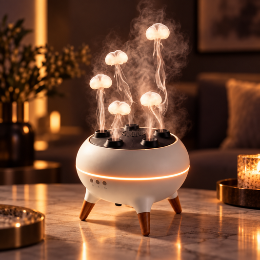 Aroma Diffuser met Kwallen Effect