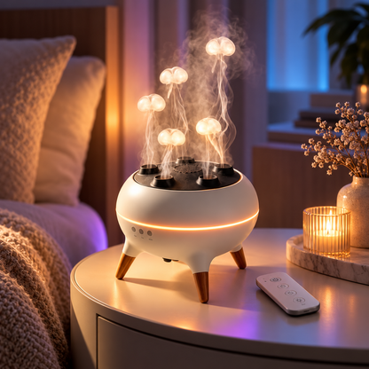 Aroma Diffuser met Kwallen Effect