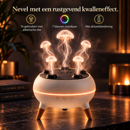Aroma Diffuser met Kwallen Effect