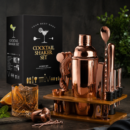 Luxe 16-delige Cocktailset