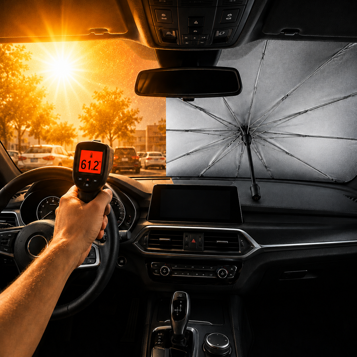 Premium Auto Zonnescherm