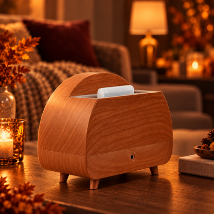 Aroma Diffuser met Haardvuur Effect