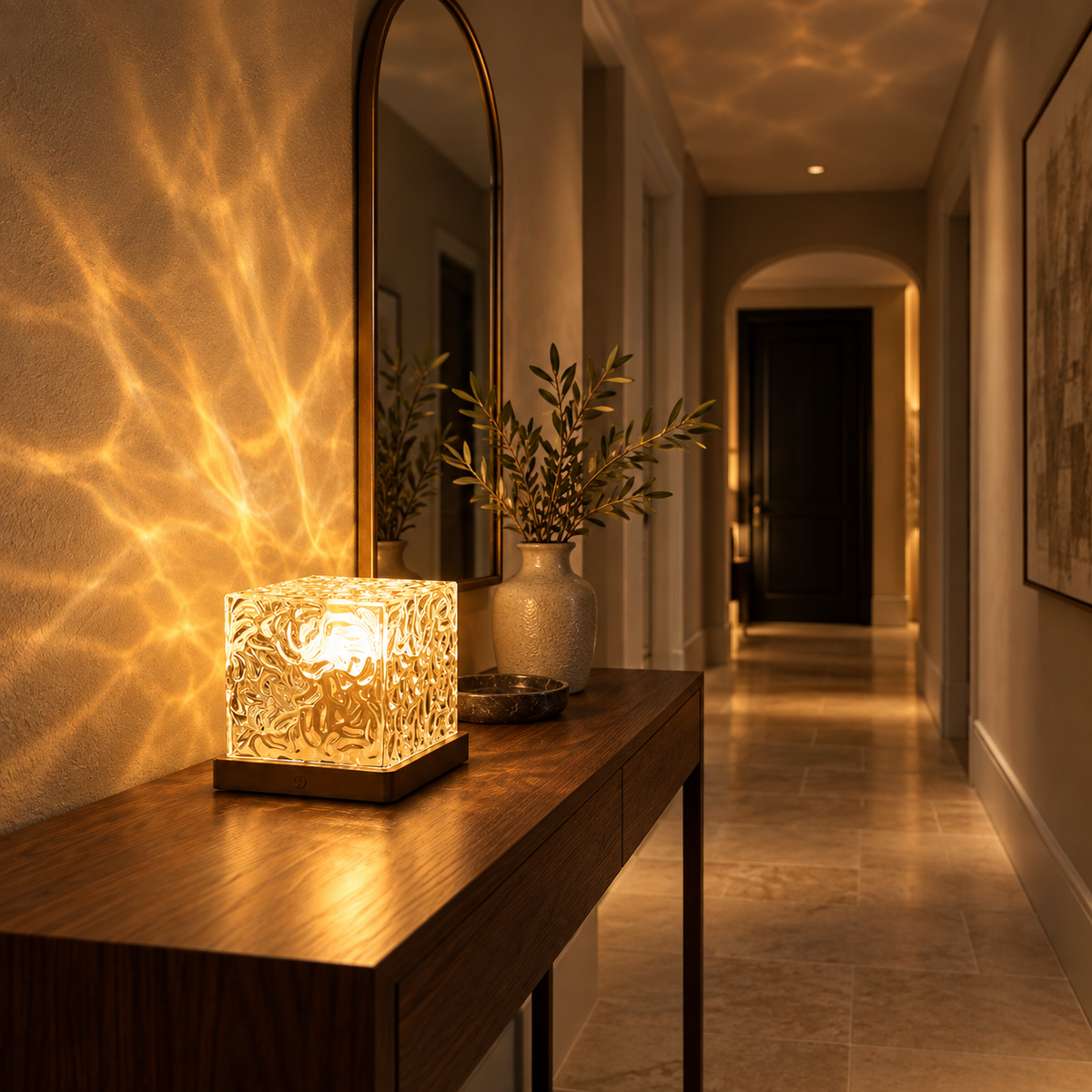 Waterrimpel Sfeerlamp