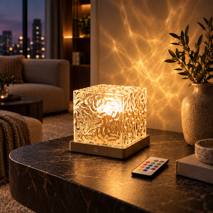 Waterrimpel Sfeerlamp