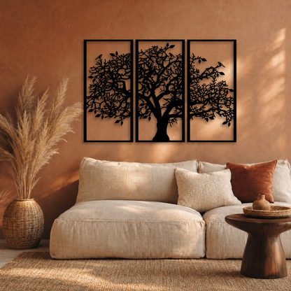 Metalen Levensboom Wanddecoratie