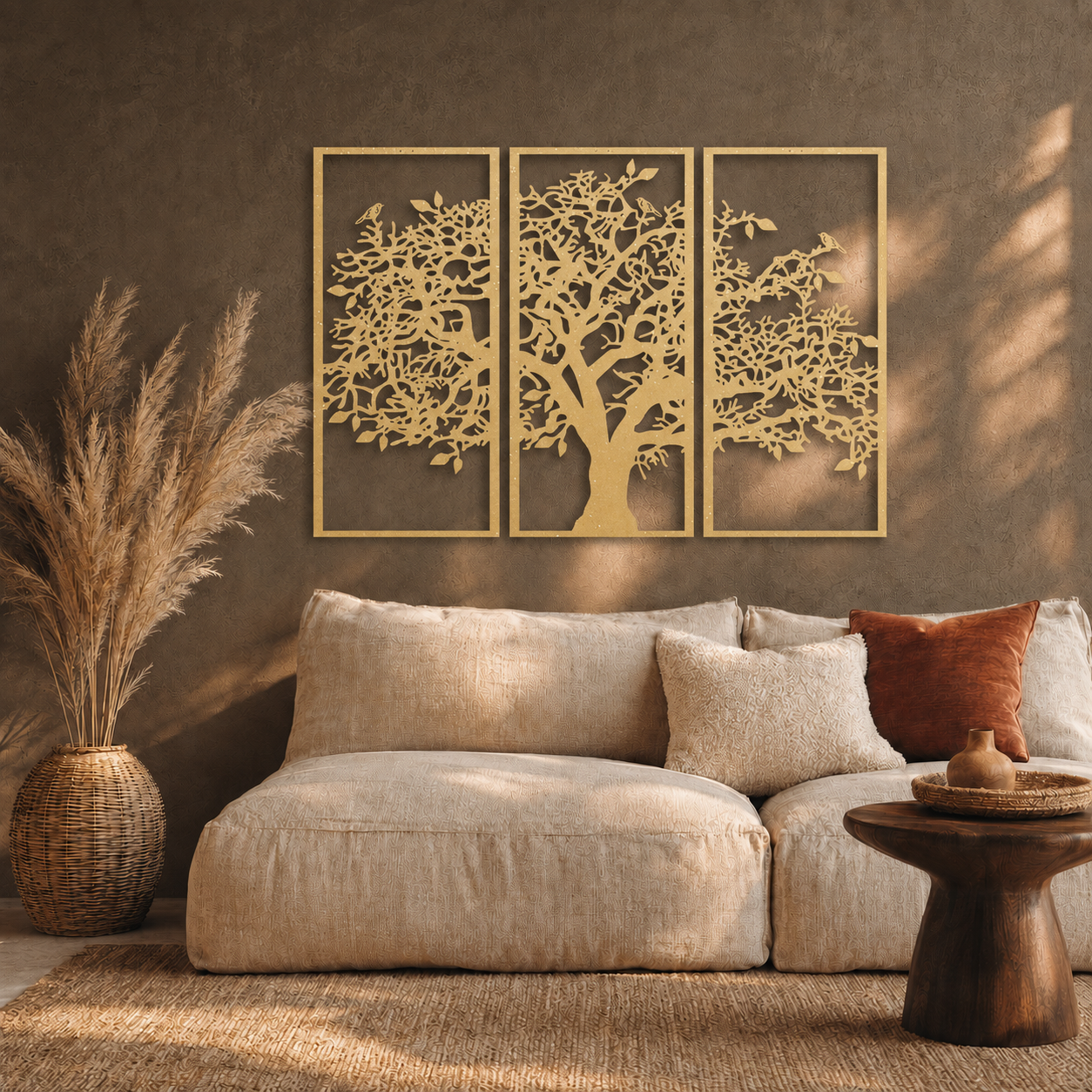 Metalen Levensboom Wanddecoratie