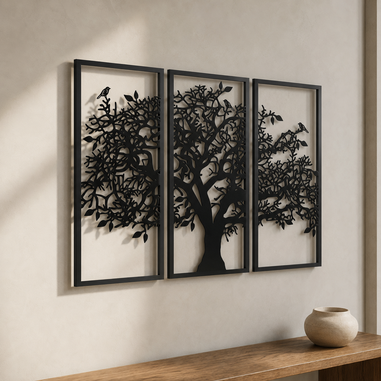 Metalen Levensboom Wanddecoratie