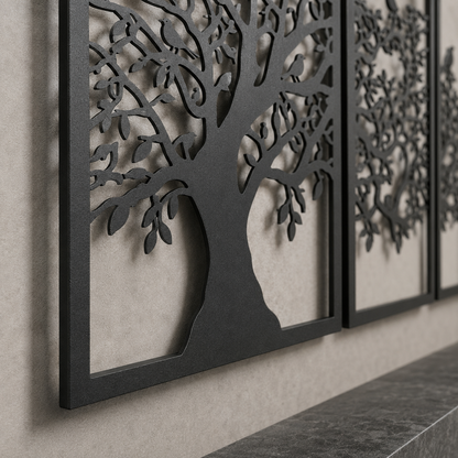 Metalen Levensboom Wanddecoratie
