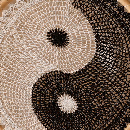 XXL Yin Yang Traumfänger aus Bali