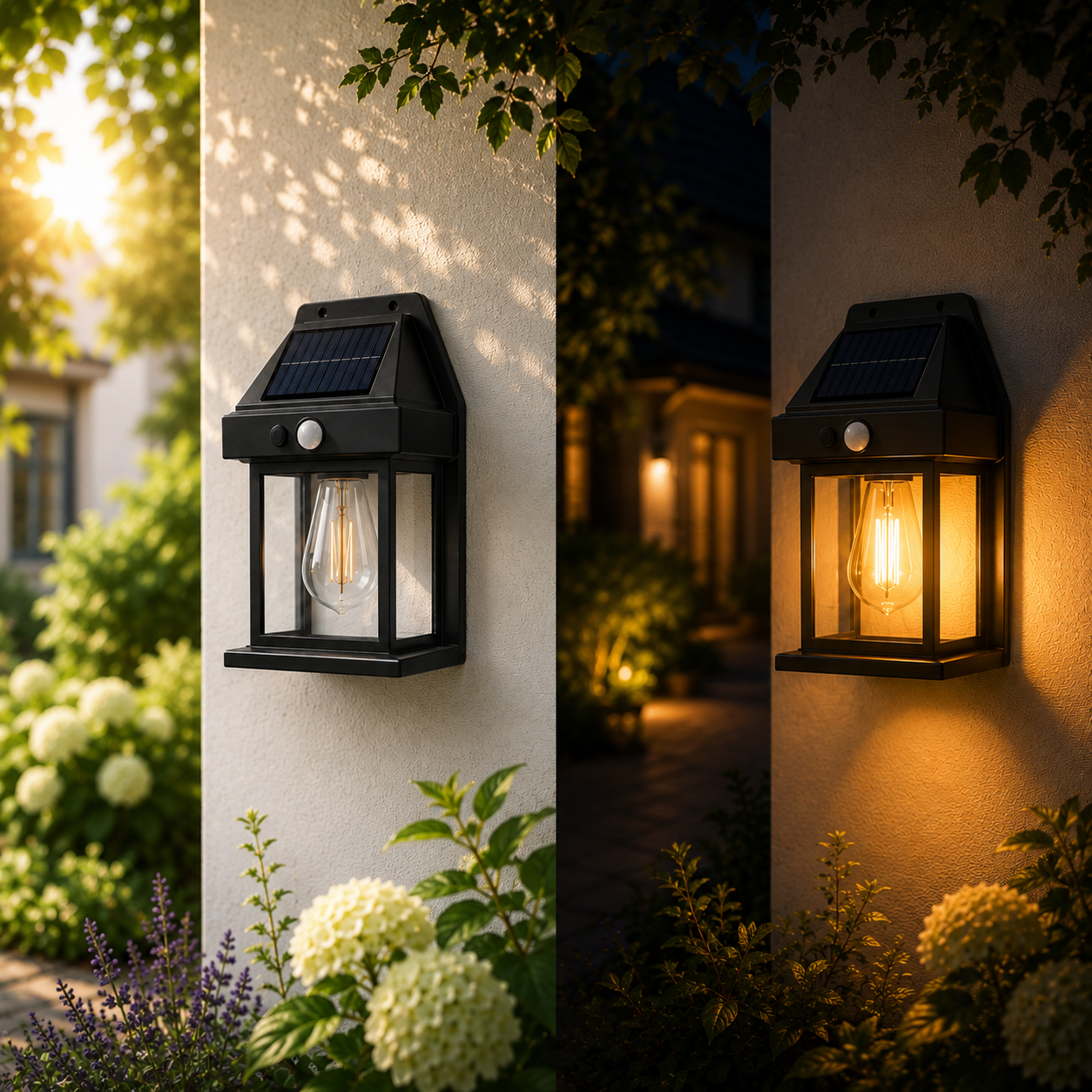 Solar Wandlamp met Sensor