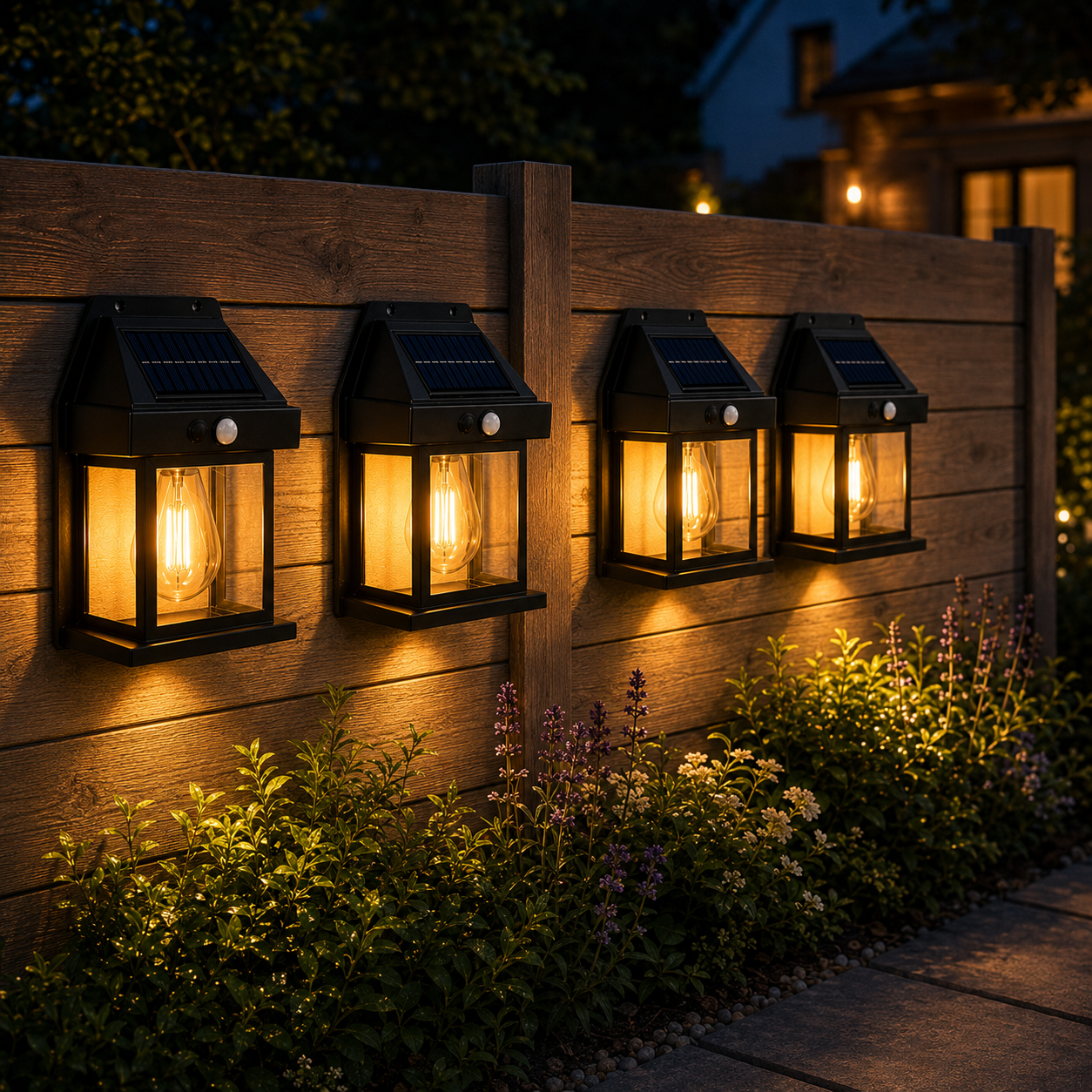 Solar Wandlamp met Sensor