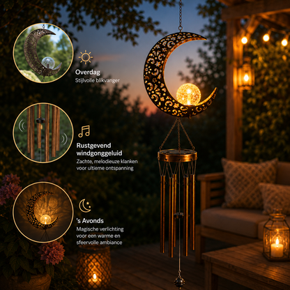 Solar Windgong Lamp