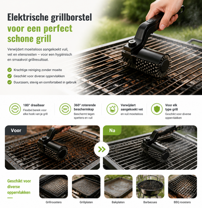 Elektrische Grillborstel