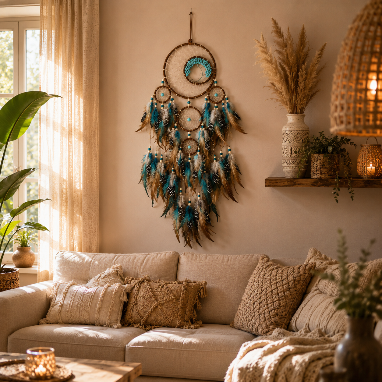 Bohemian Levensboom Wanddecoratie