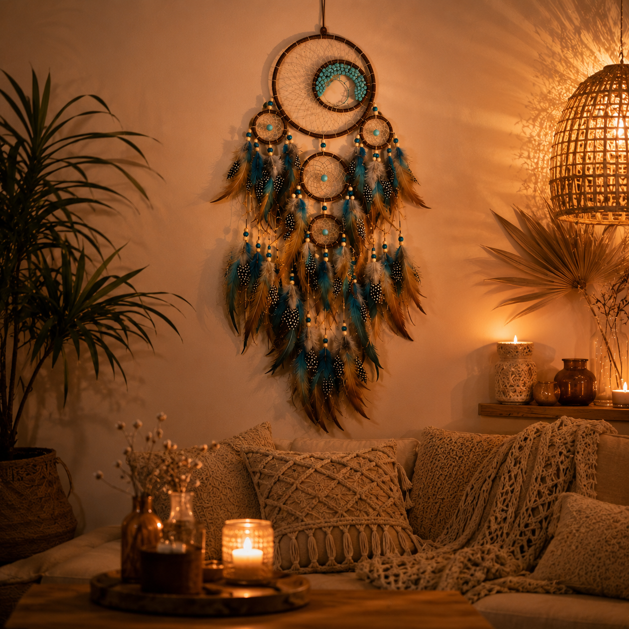 Bohemian Levensboom Wanddecoratie