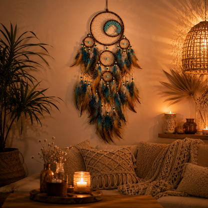 Bohemian Levensboom Wanddecoratie