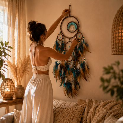 Bohemian Levensboom Wanddecoratie