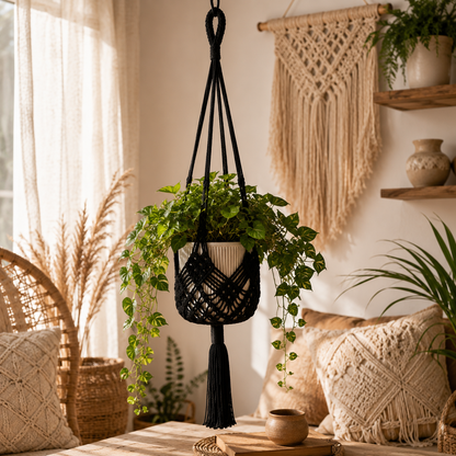 Boho Macramé Plantenhanger