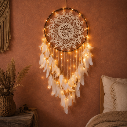 XXL-Wandbehang im Boho-Stil