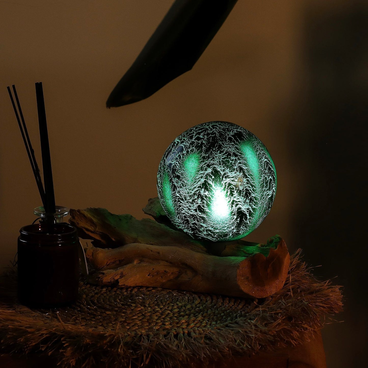 Emerald – Drijfhout Sfeerlamp