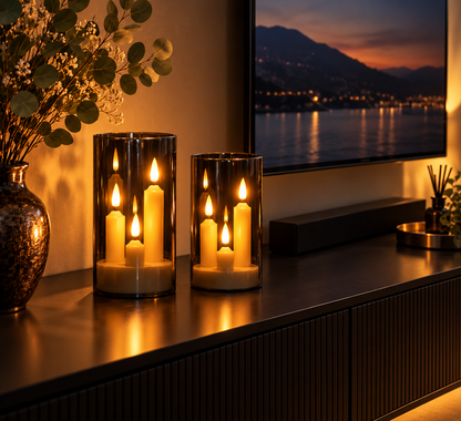 Vlamloze LED Kaarslamp