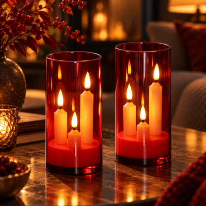 Vlamloze LED Kaarslamp