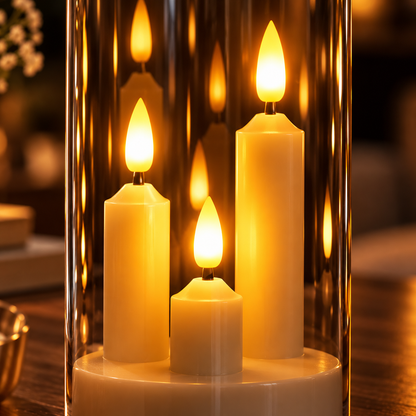 Vlamloze LED Kaarslamp