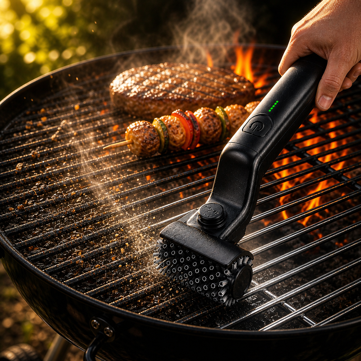 Elektrische Grillborstel
