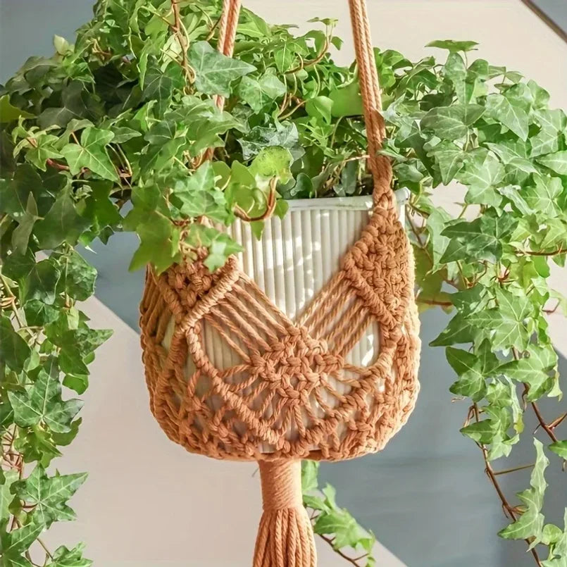 Boho Macramé Plantenhanger