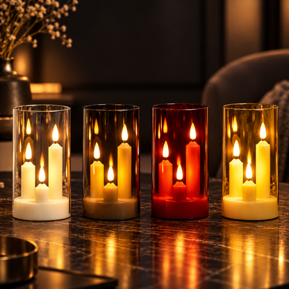 Vlamloze LED Kaarslamp