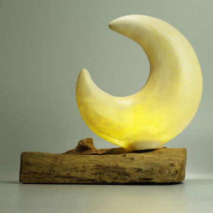 Halve Maan Sfeerlamp | Drijfhout