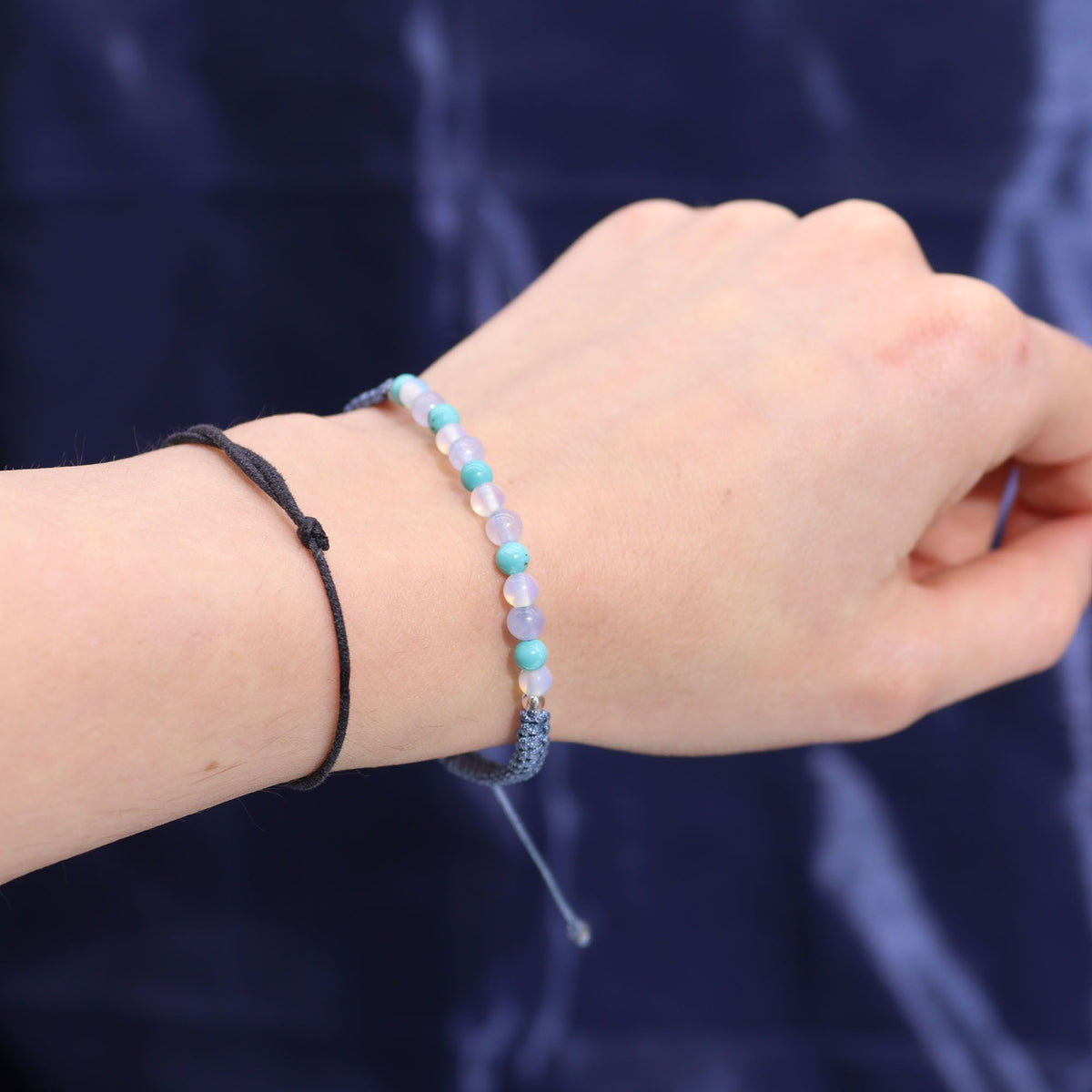Sterrenbeeld Kaars + Edelsteenarmband – Vissen
