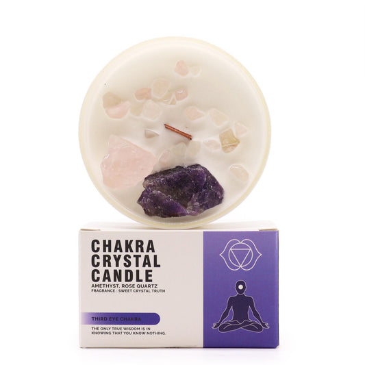 Chakra Kristal Geurkaars – Derde-oogchakra