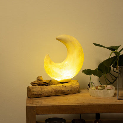 Halve Maan Sfeerlamp | Drijfhout
