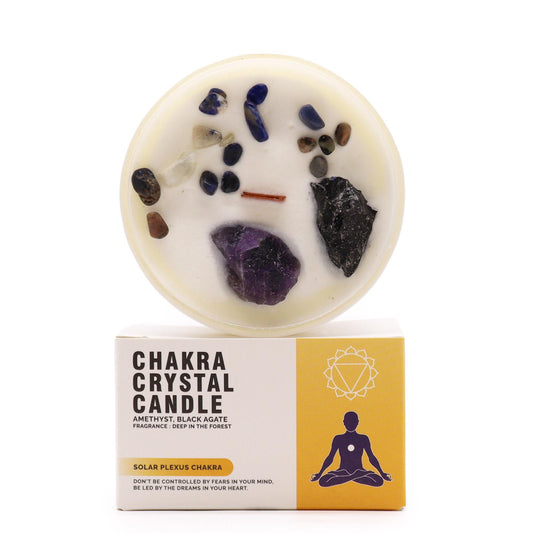 Chakra Kristal Geurkaars – Zonnevlechtchakra
