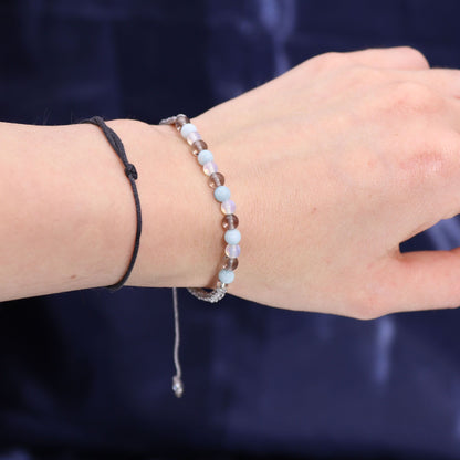 Sterrenbeeld Kaars + Edelsteenarmband – Kreeft