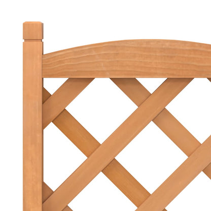Houten Plantenbak met Klimrek – Tuin Plantenbak met Trellis